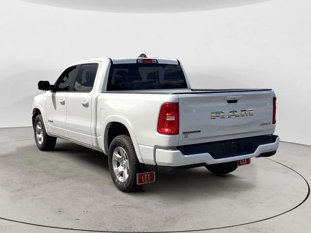 New 2026 Bright White Clearcoat Ram BIG HORN CREW CAB 4X4 5