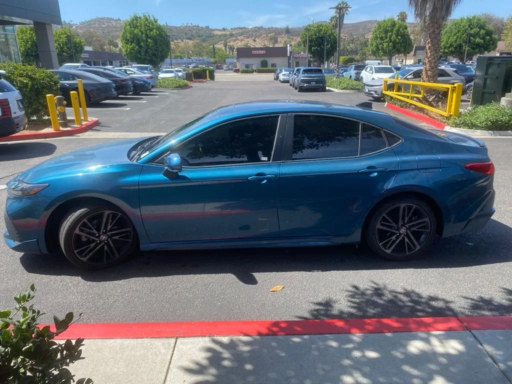 Used 2025 Blue Toyota XSE image 4