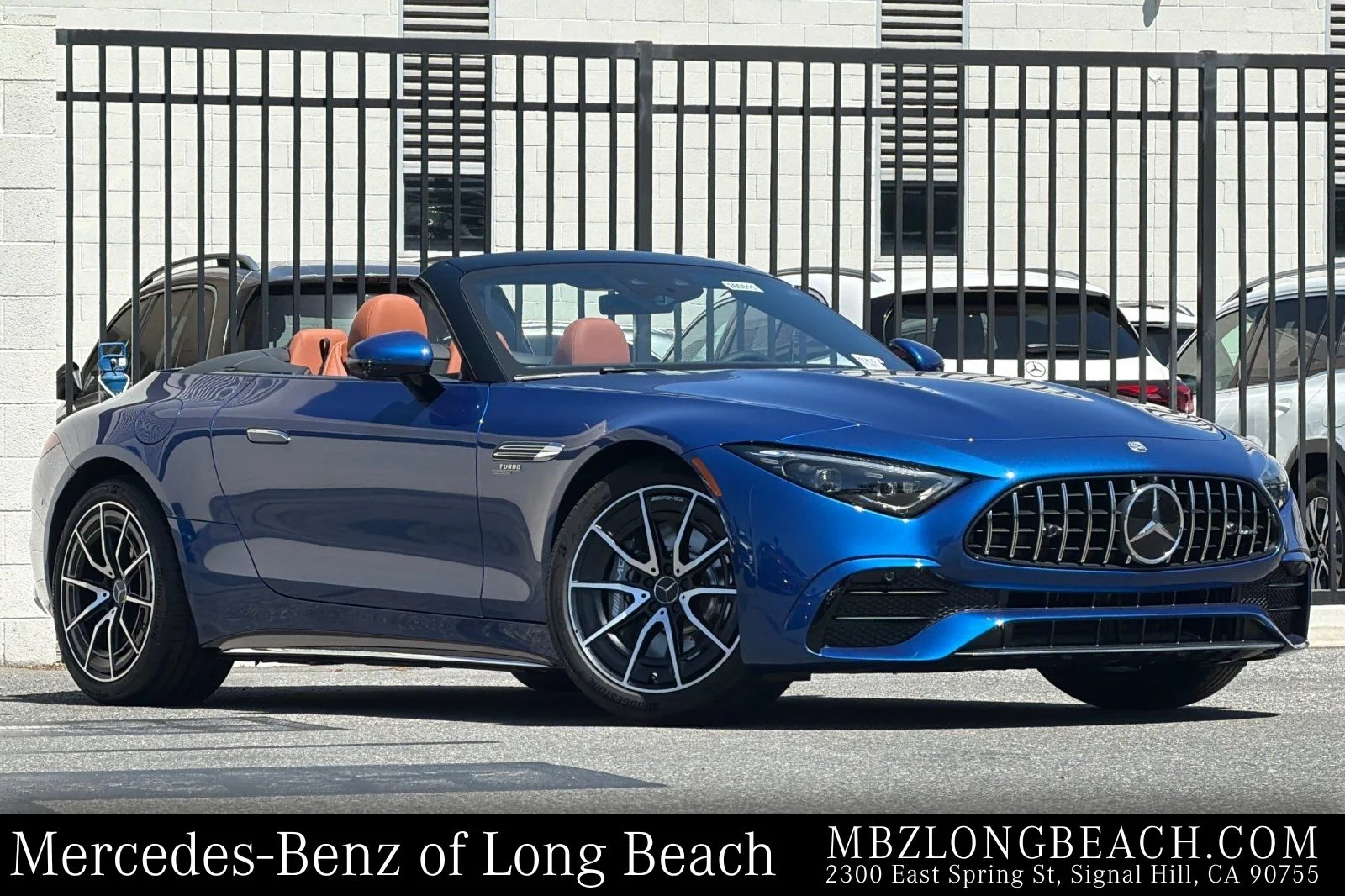 New 2026 Starling Blue Metallic Mercedes-Benz SL 43 AMG® image 1