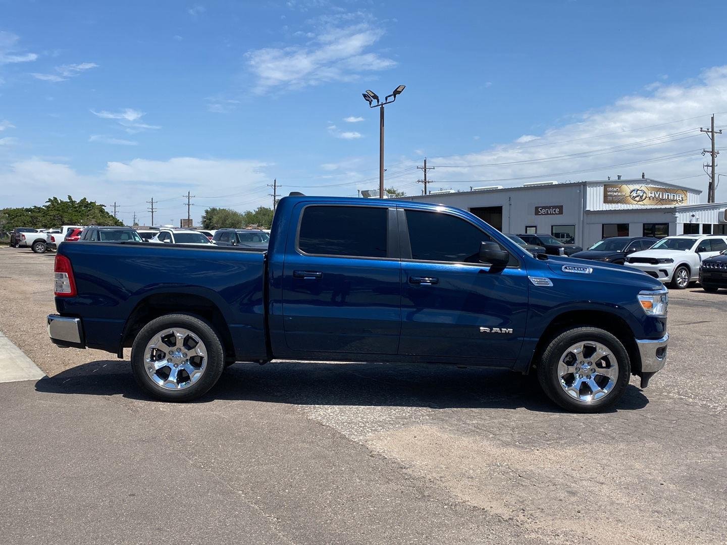 Used 2022 Patriot Blue Pearlcoat Ram Big Horn image 6