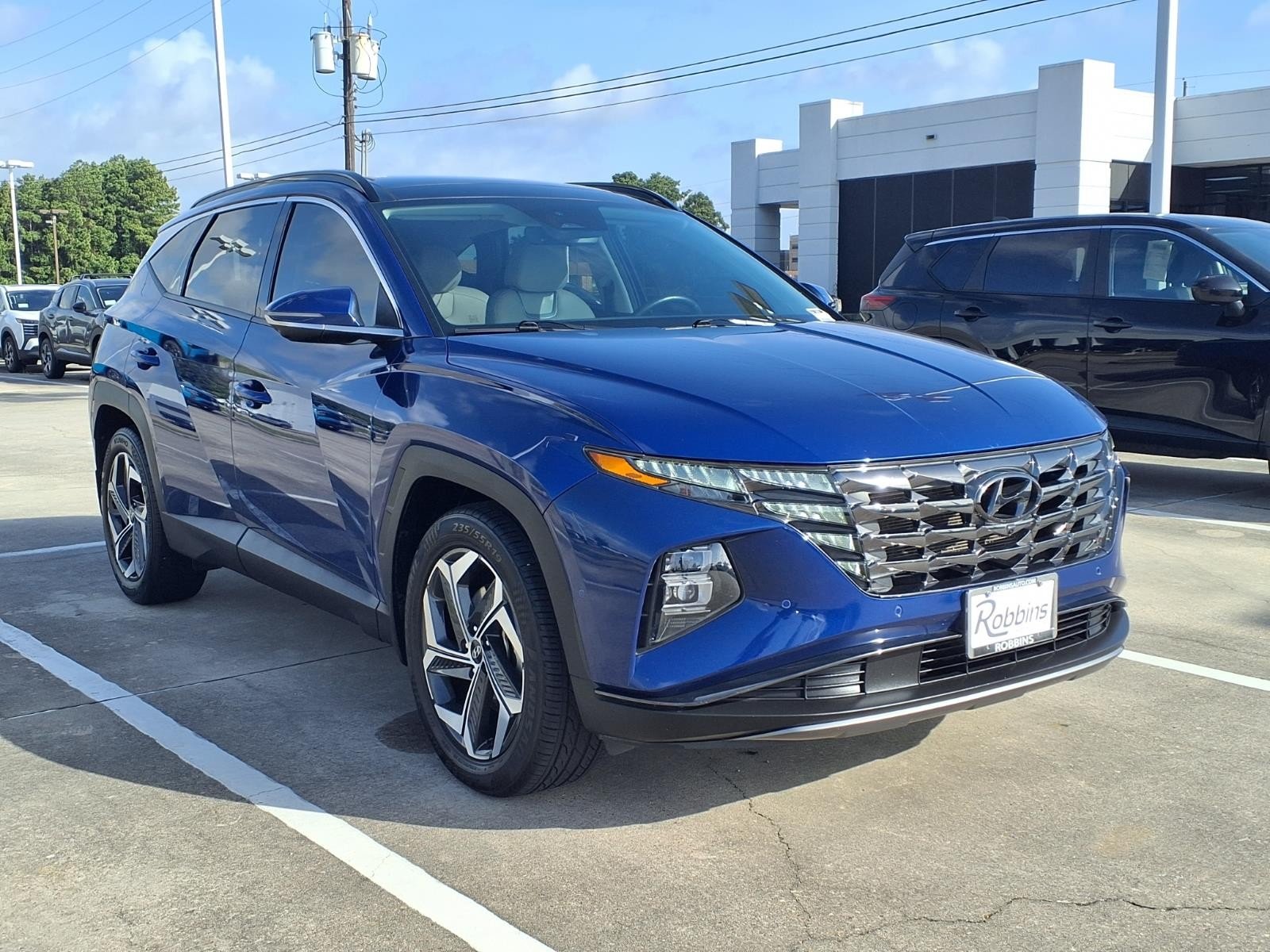 2022 Hyundai Tucson Limited Blue at Robbins Nissan