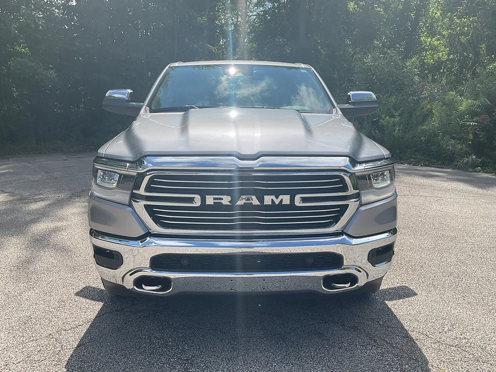Used 2021 Billet Silver Metallic Clear Coat Ram Laramie image 2