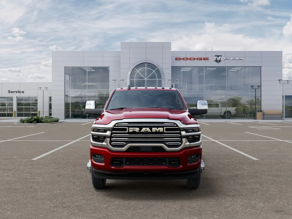 New 2026 Molten Red Pearl-Coat Exterior Paint RAM Laramie image 7