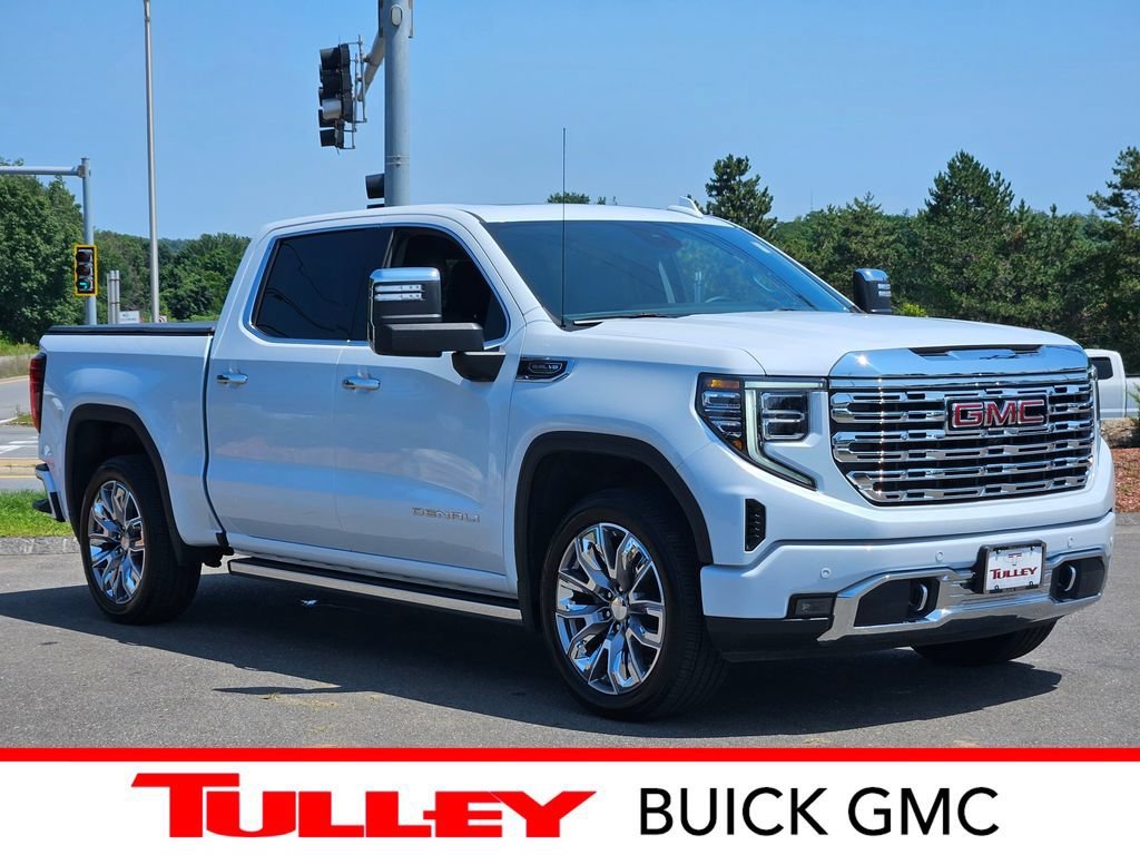 Certified Used 2026 Glacier White Tricoat GMC Denali image 1