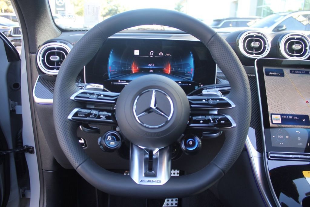 New 2025 MANUFAKTUR Alpine Grey Mercedes-AMG GLC 63 AMG® S E Performance image 40