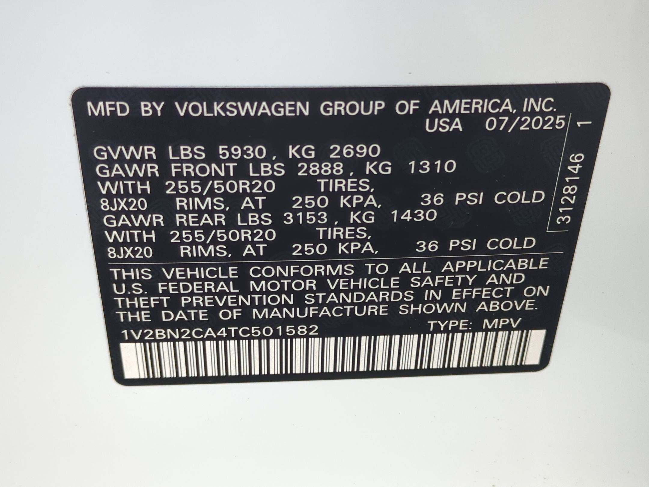 2026 Volkswagen Atlas SEL - Photo 19