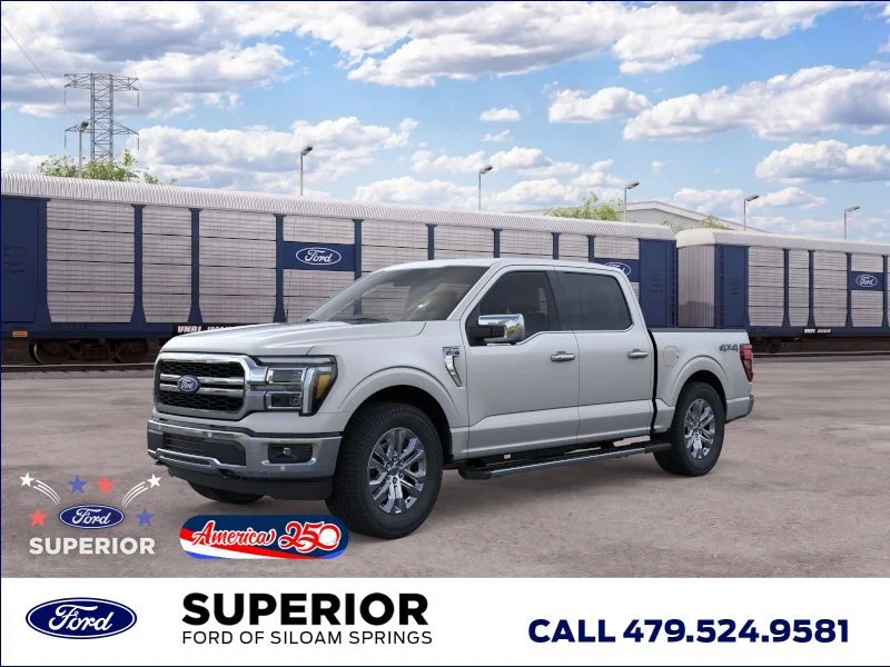 New 2026 Iconic Silver Ford LARIAT image 1