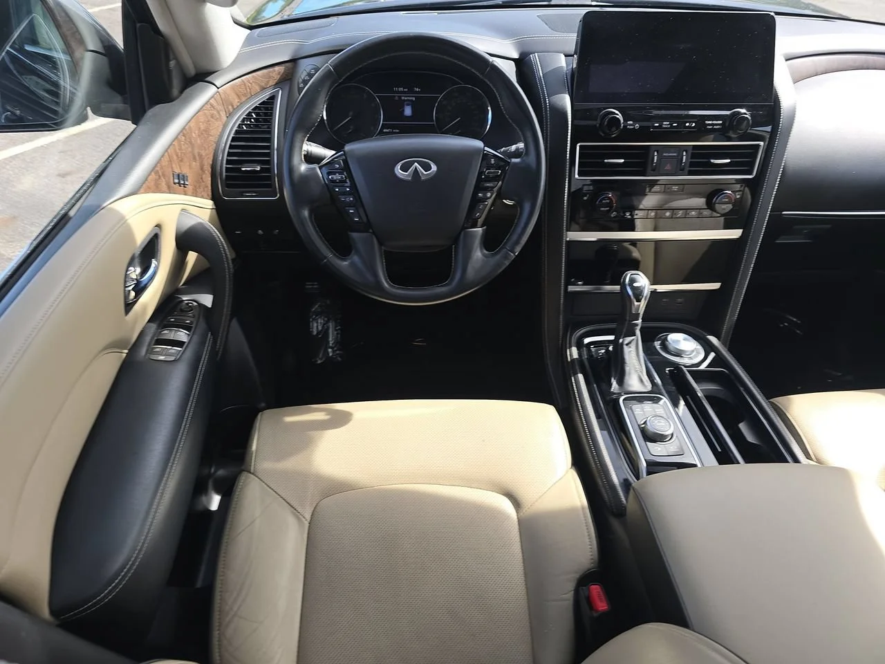 Used 2022 Black INFINITI PREMIUM SELECT AWD image 22