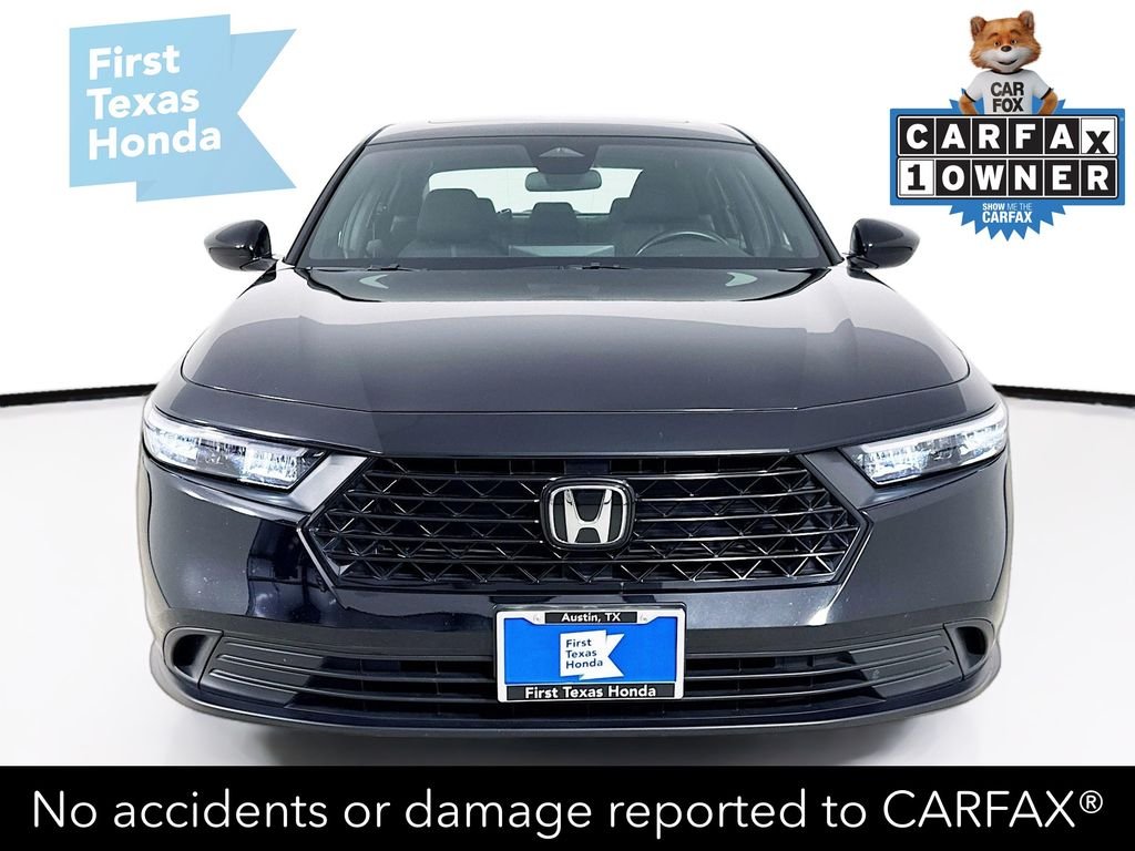 Certified Used 2023 Crystal Black Pearl Honda Sport image 2