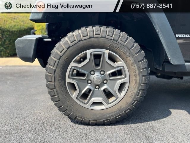 Used 2014 Black Clearcoat Jeep Rubicon image 4