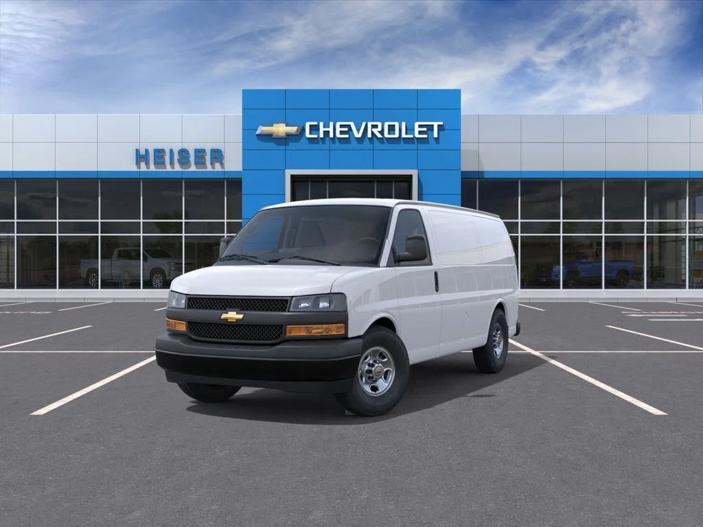 New 2026 White Chevrolet Work Van image 8