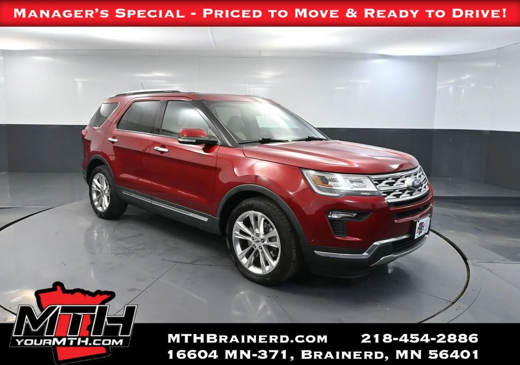 Used 2018 Red Ford Limited image 1
