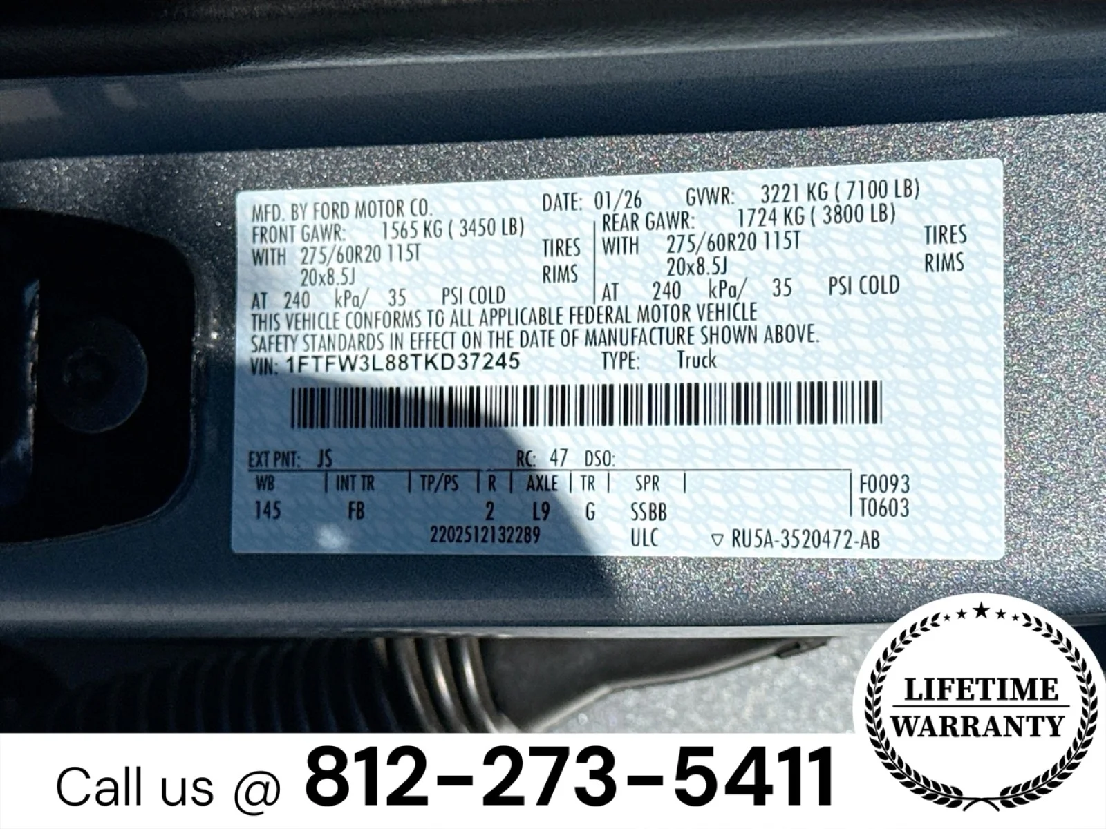 New 2026 Iconic Silver Metallic Ford XLT image 32