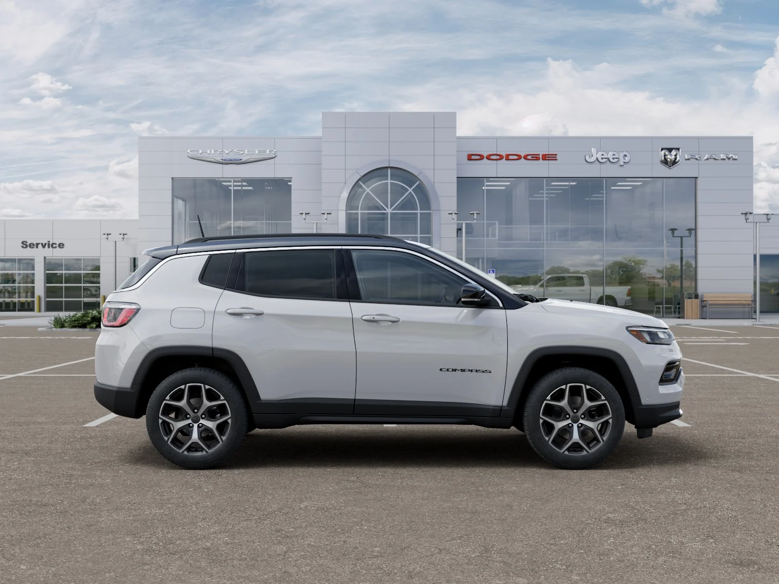 New 2026 Bright White Clear-Coat Exterior Paint Jeep Limited image 48