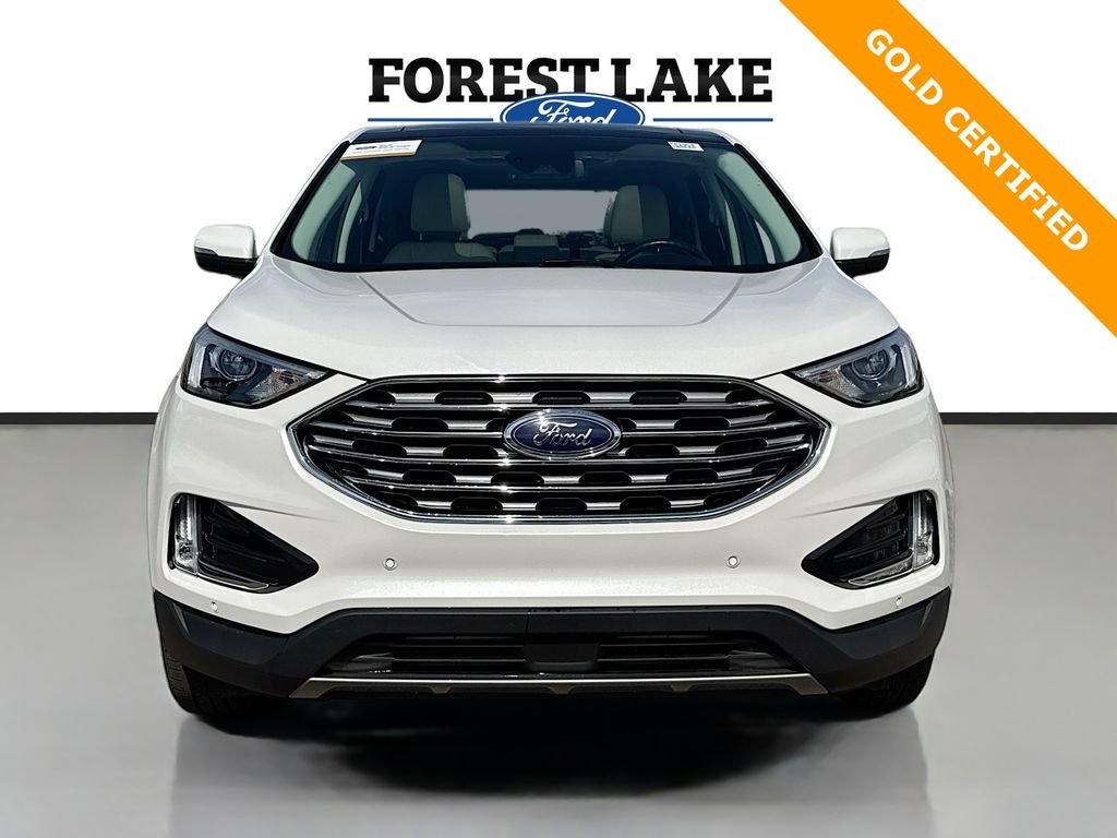 Certified 2023 Ford Edge Titanium with VIN 2FMPK4K93PBA23319 for sale in Forest Lake, Minnesota
