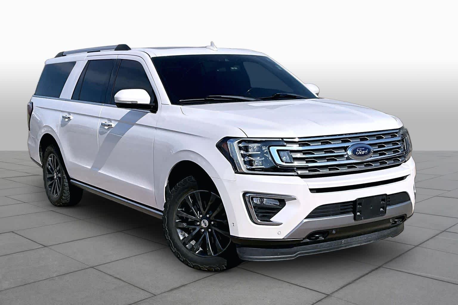 Used 2019 White Platinum Metallic Tri-Coat Ford Limited image 3