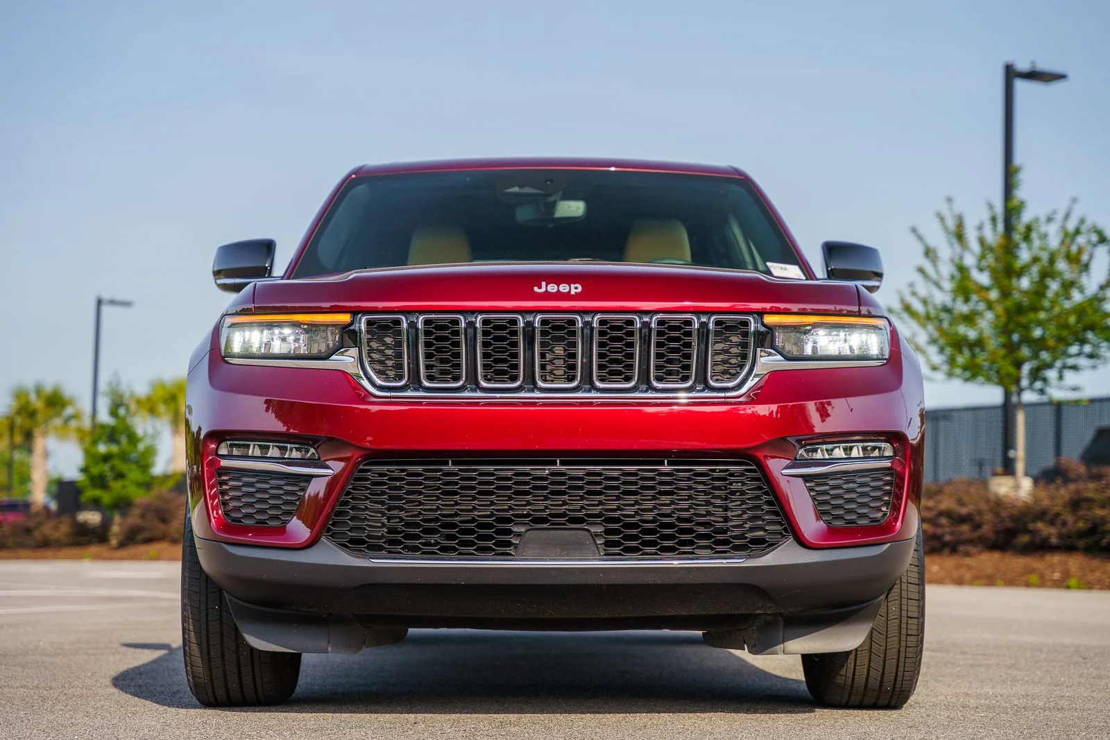 Used 2024 Red Jeep Limited image 1