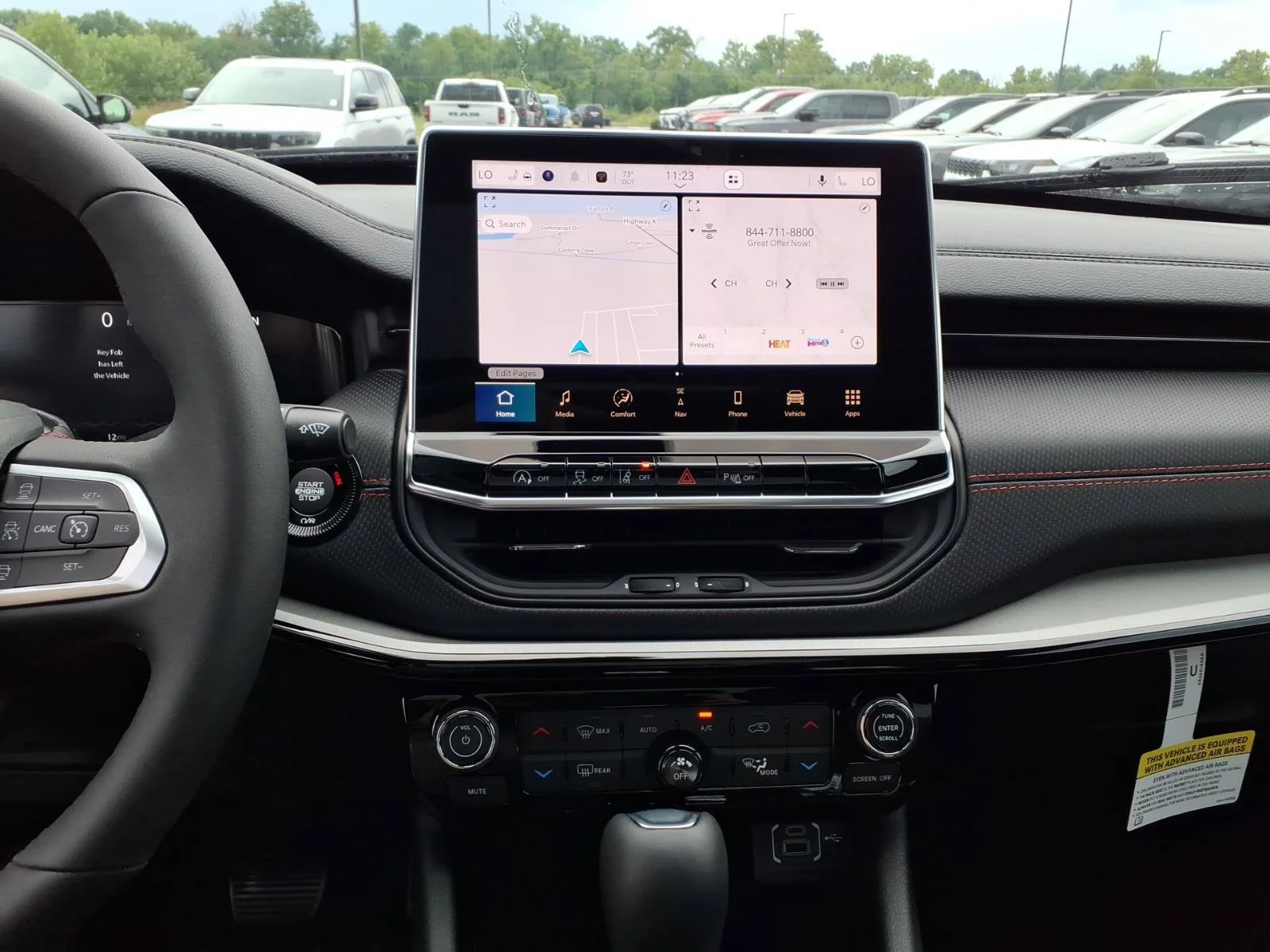 New 2026 Fathom Blue Pearl Coat Jeep Trailhawk image 7