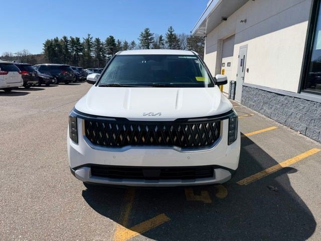 Snow White Pearl 2025 Kia Carnival LXS FWD Minivan Front-Wheel Drive