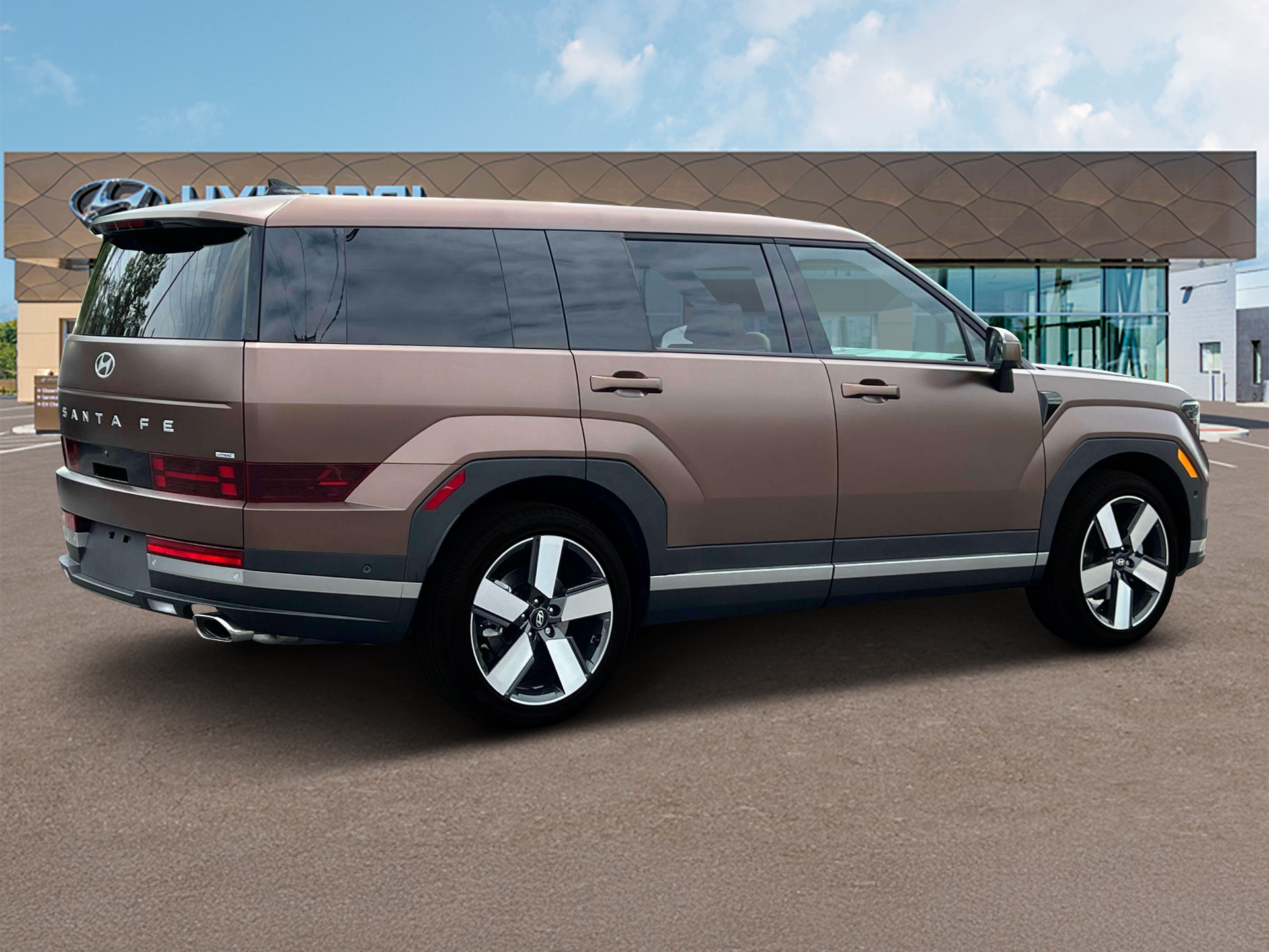 New 2024 Brown Hyundai Limited AWD image 8