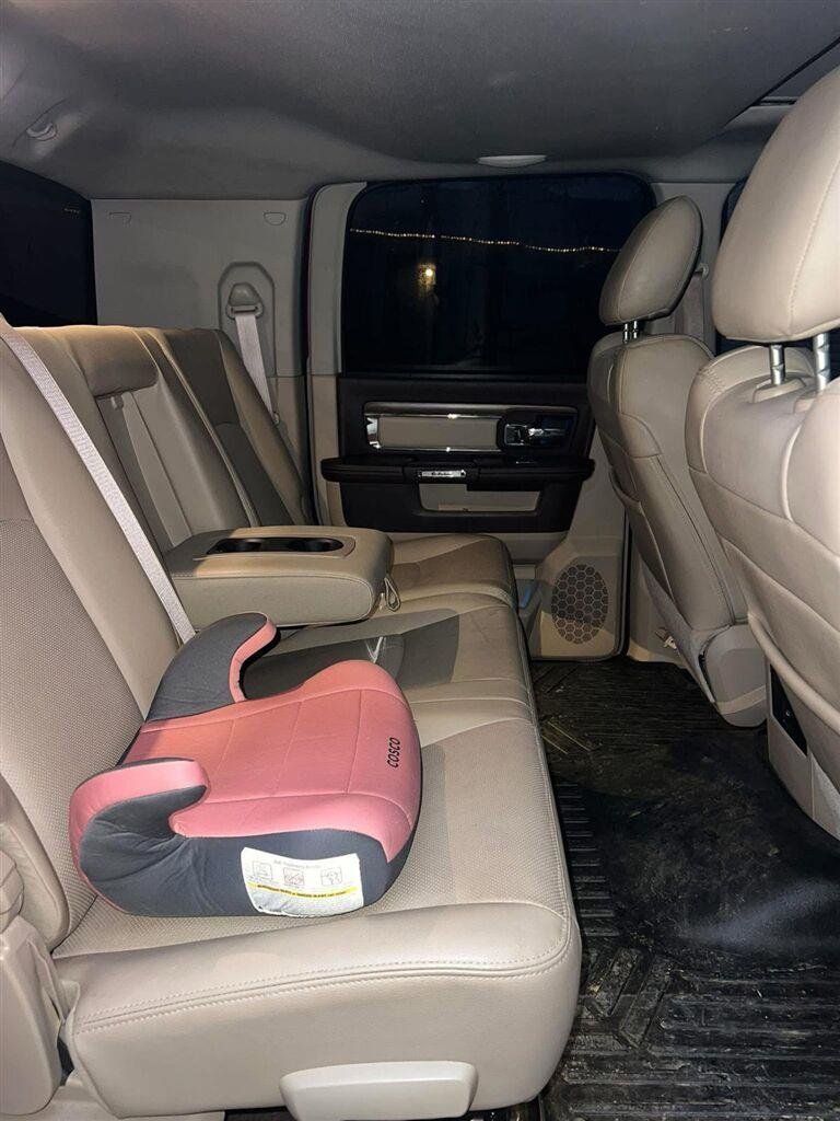 Used 2015 Deep Cherry Red Crystal Pearlcoat Ram Laramie image 5