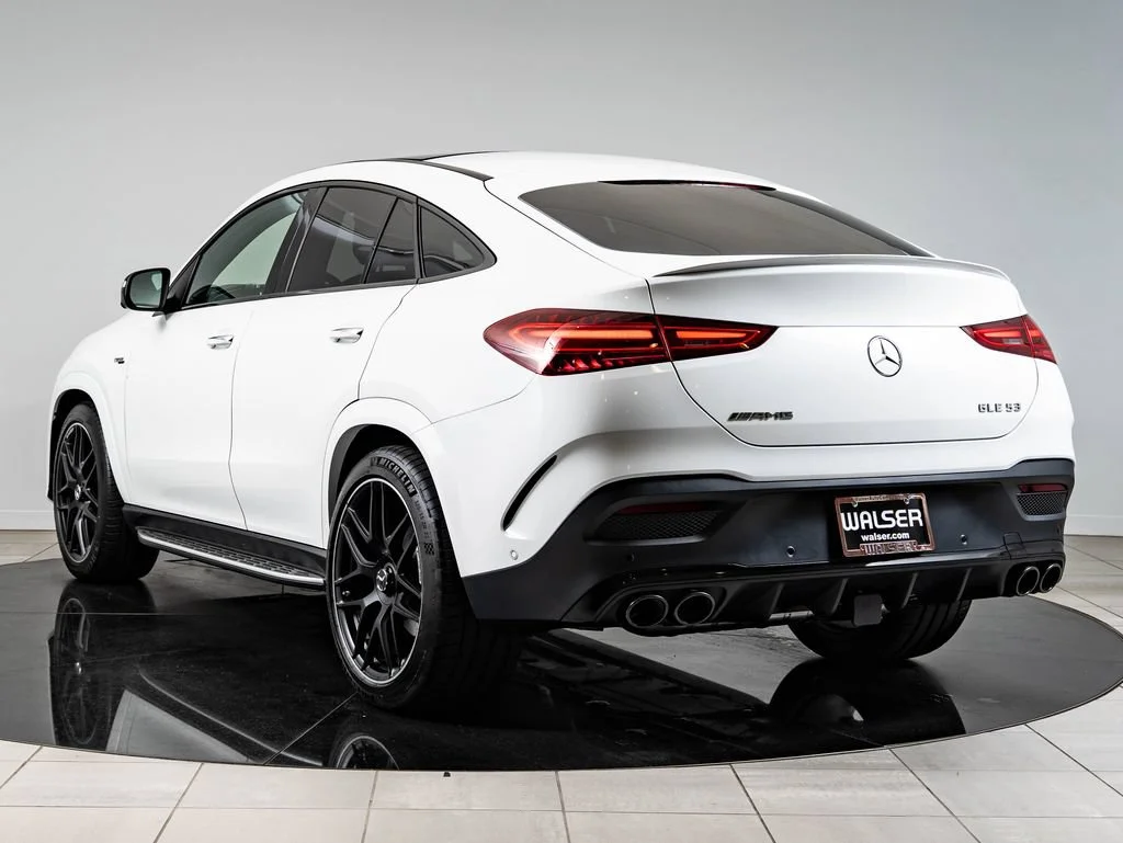 New 2026 Manufaktur Moonlight White Metallic Mercedes-Benz GLE 53 AMG® image 6