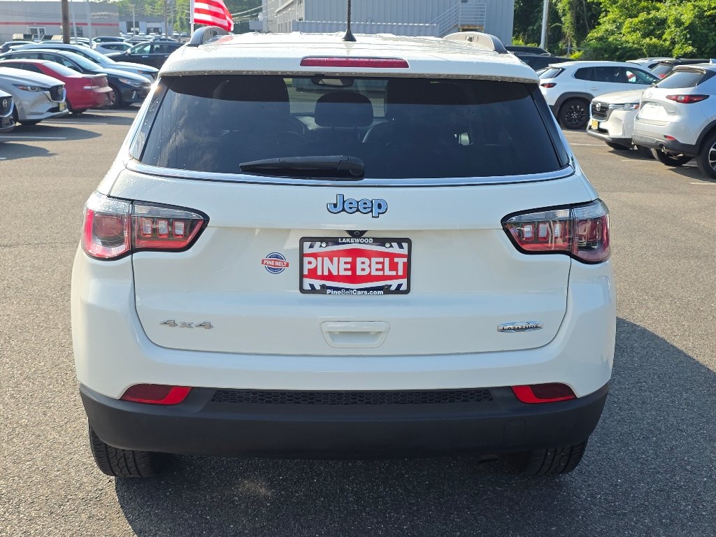 Used 2017 White Clear Coat Jeep Latitude image 14