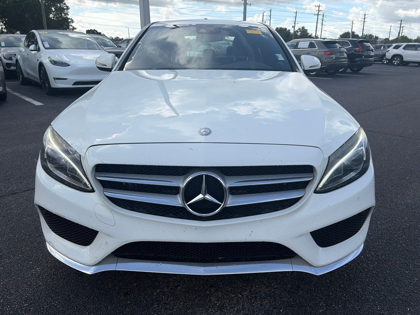 Used 2016 White Mercedes-Benz C 300 image 2