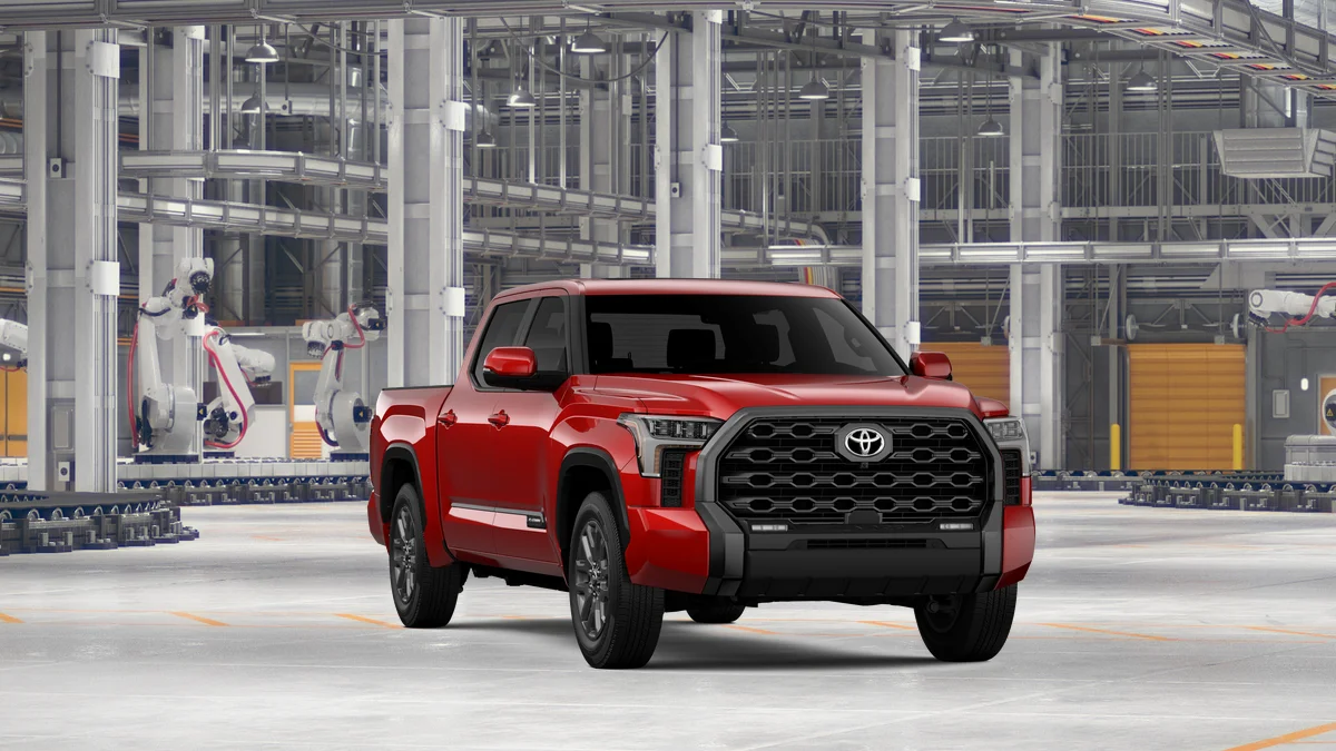 New 2026 Supersonic Red Toyota Platinum image 16