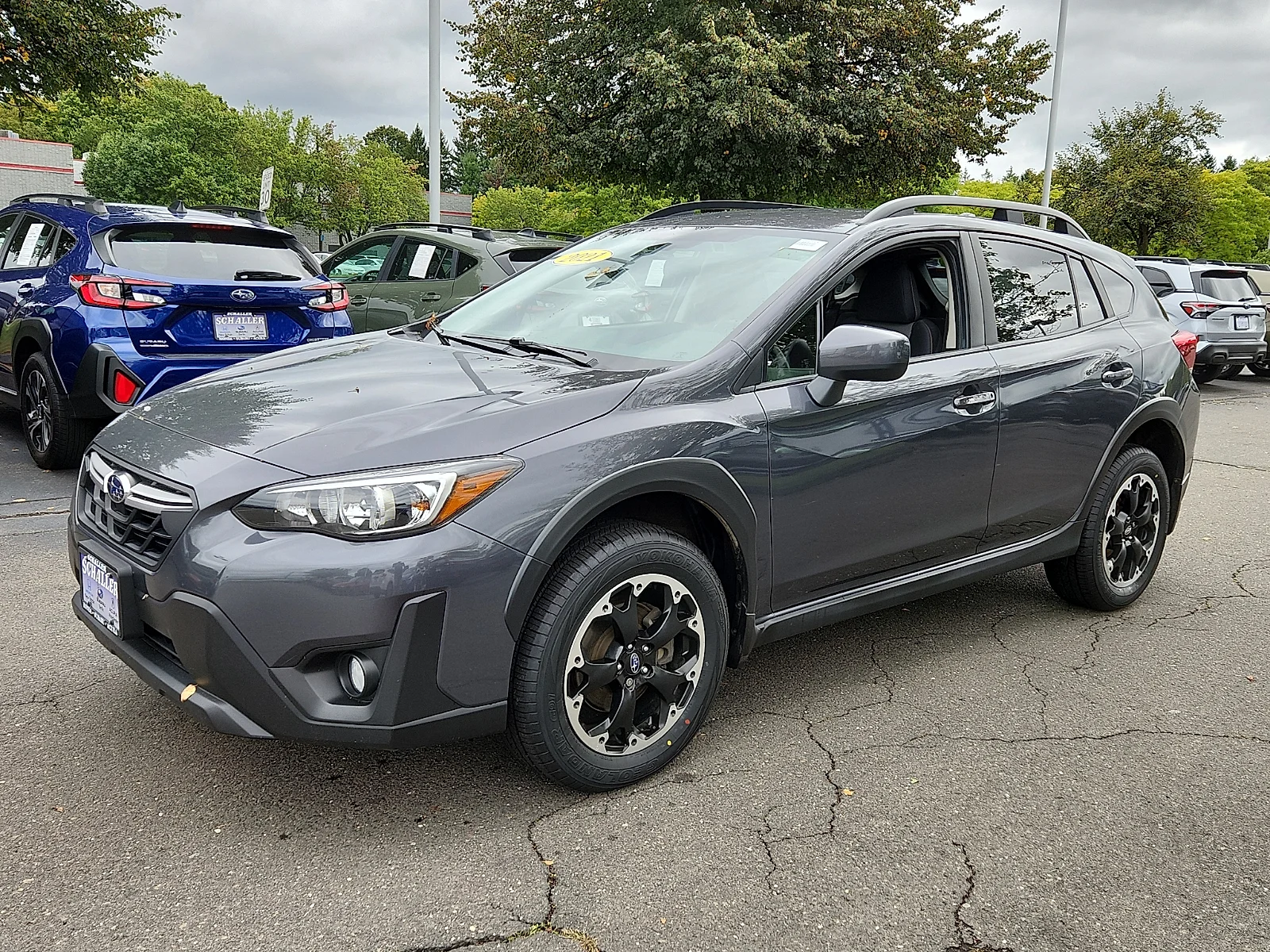 Used 2021 Magnetite Gray Metallic - MG7 Subaru Premium image 3