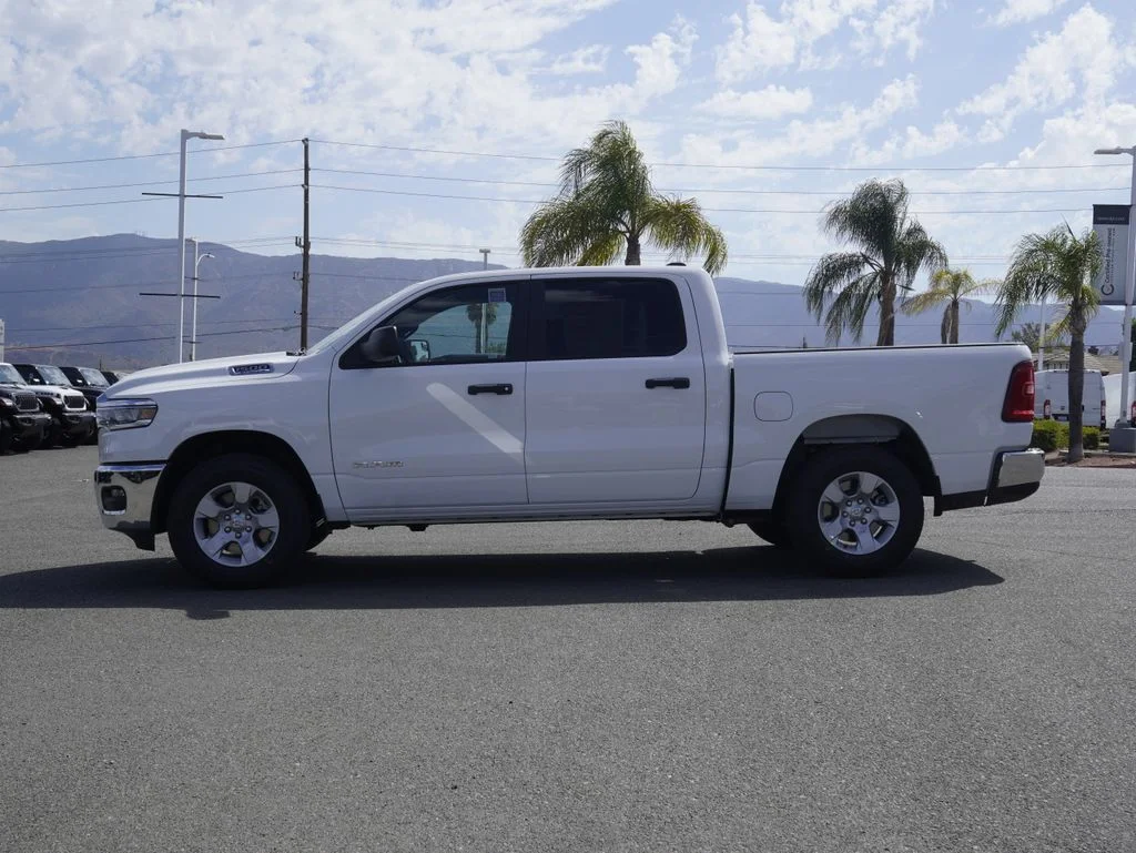 New 2026 Bright White Clear-Coat Exterior Paint RAM Big Horn/Lone Star image 7