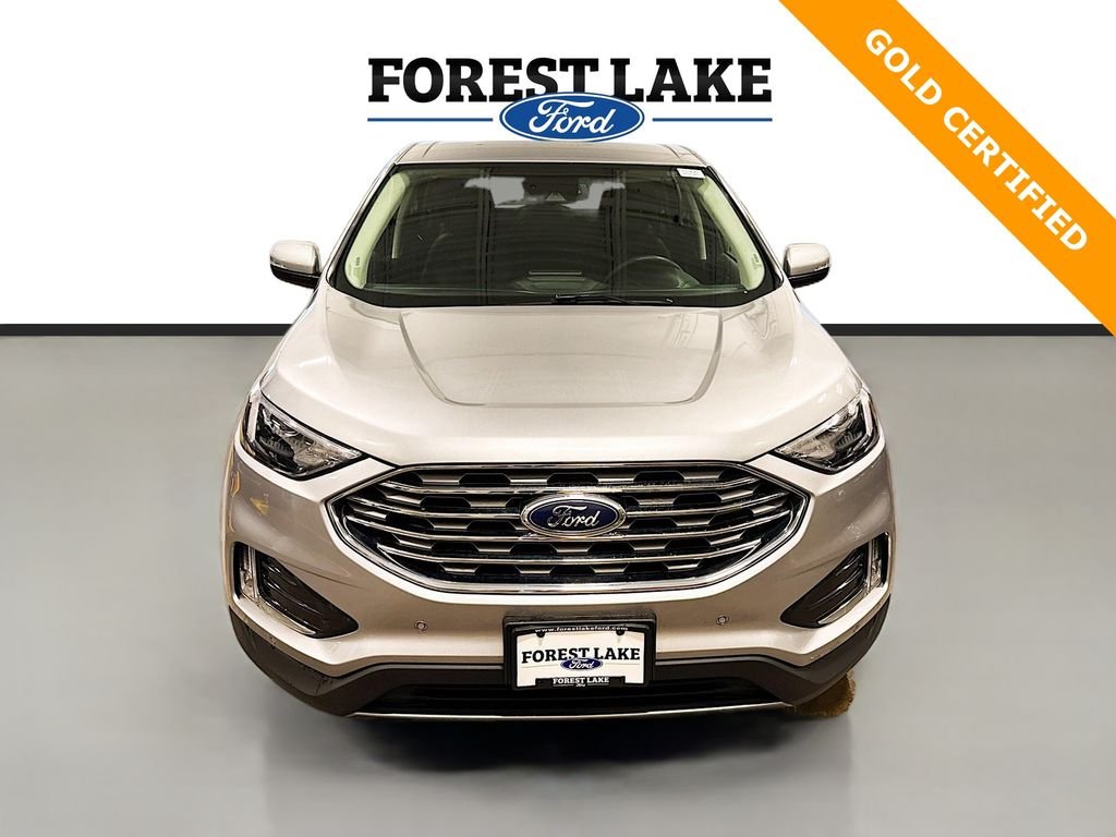 Certified 2024 Ford Edge Titanium with VIN 2FMPK4K97RBA90055 for sale in Forest Lake, Minnesota