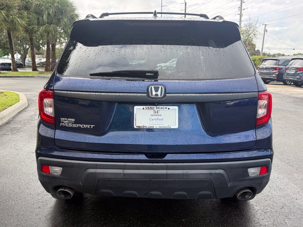 Used 2019 Blue Honda EX-L image 4