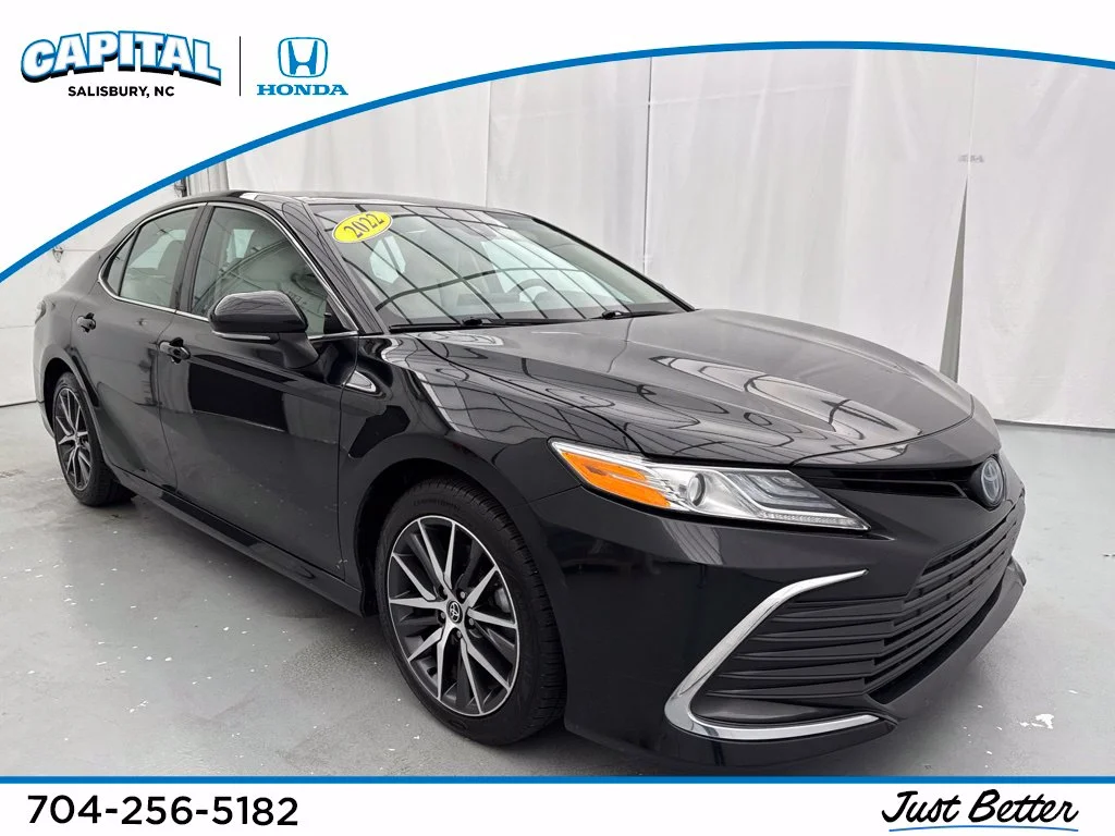 Used 2022 Black Toyota XLE image 1