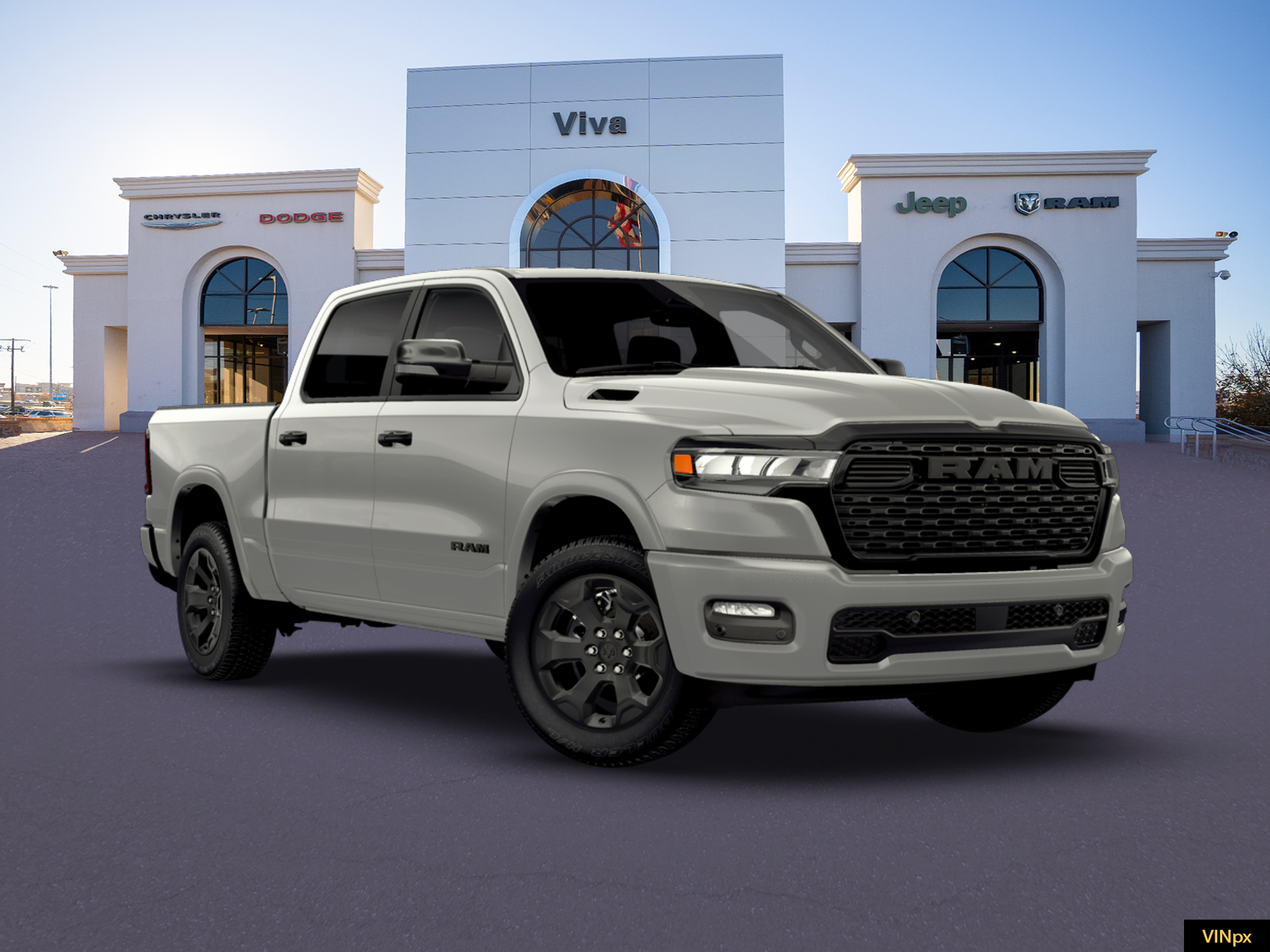 New 2026 Silver Zynith Exterior Paint RAM LONE STAR image 23