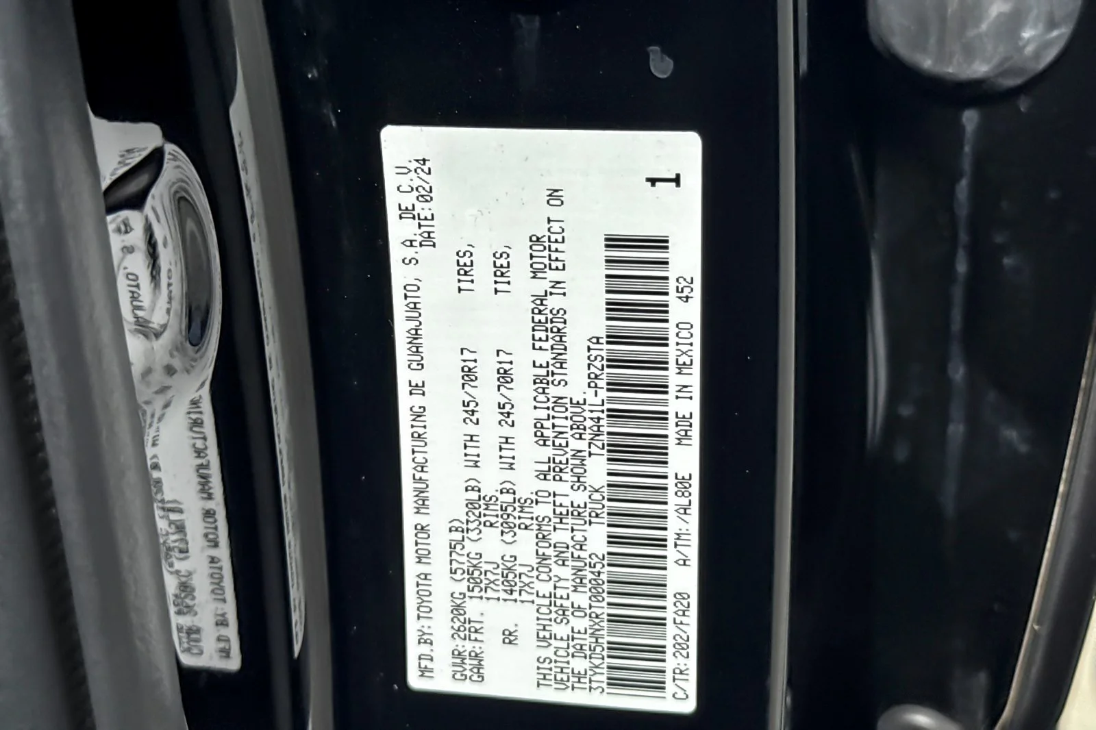 Certified Used 2024 Black Toyota SR image 26