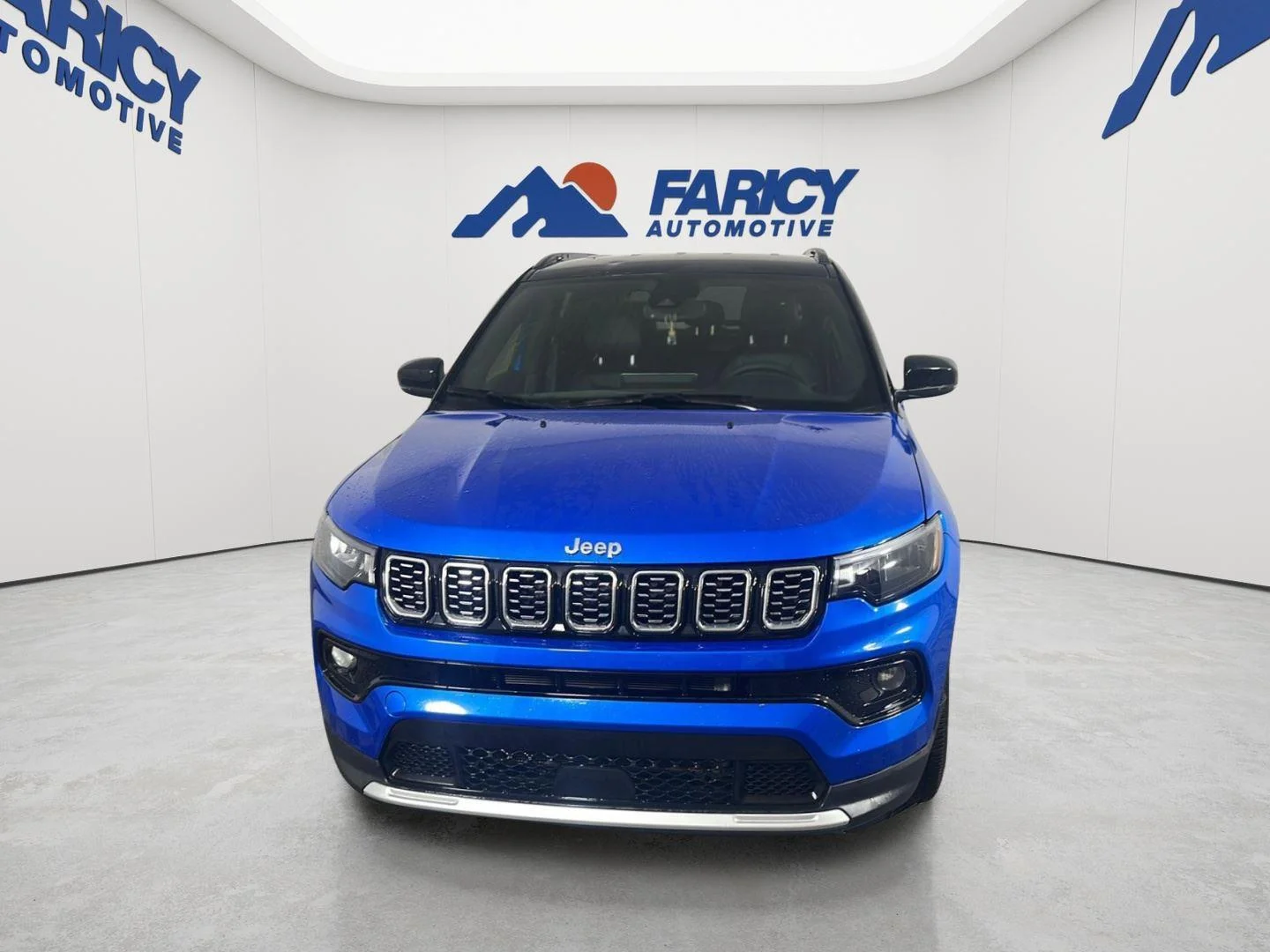 Used 2024 Hydro Blue Pearlcoat Jeep Limited image 3