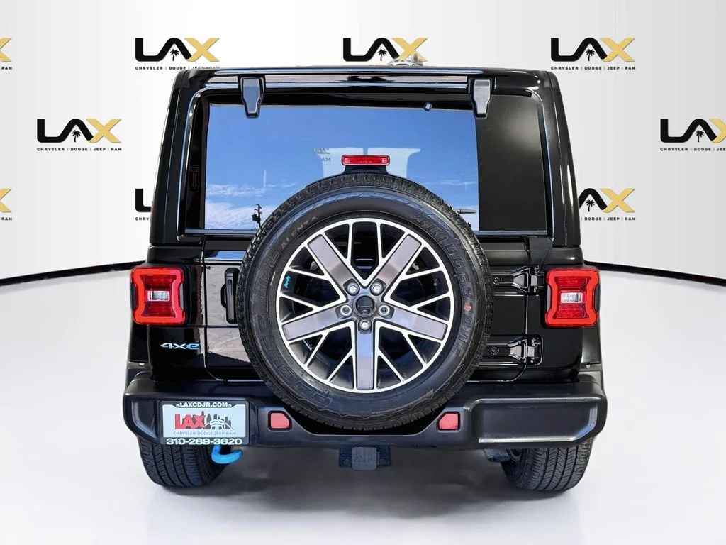 Used 2023 Black Jeep Sahara 4xe image 6