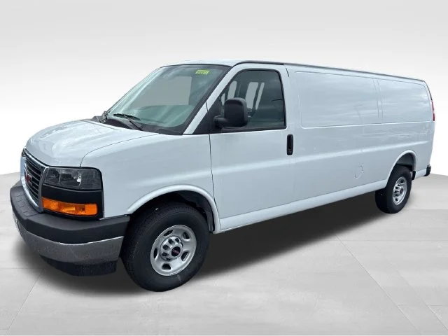 New 2026 Summit White GMC Work Van image 1