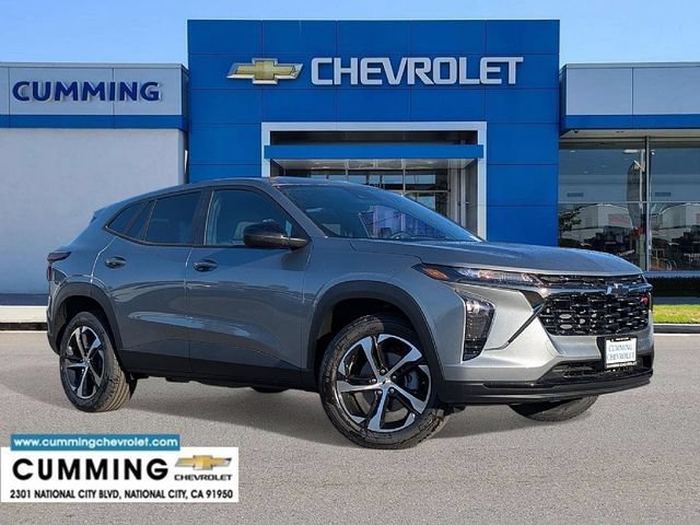 New 2026 Sterling Gray Metallic Chevrolet 1RS image 1