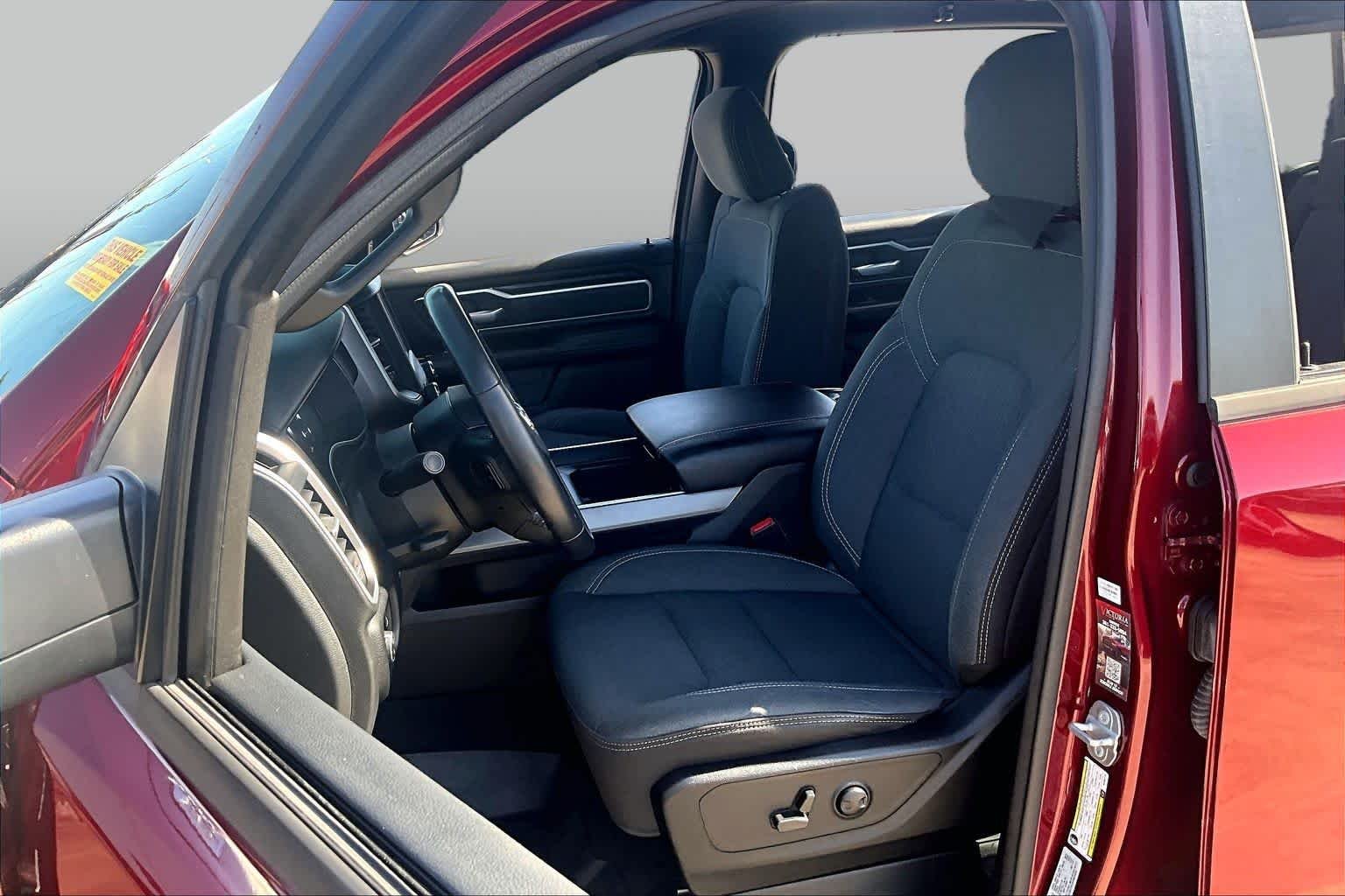 Used 2022 Delmonico Red Pearlcoat Ram Lone Star image 8