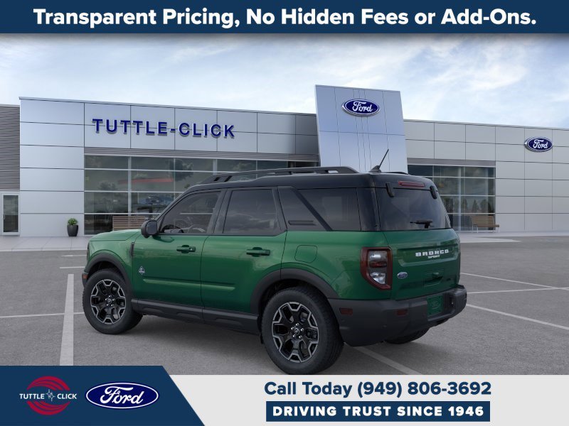 New 2025 Eruption Green Metallic Ford Outer Banks image 4