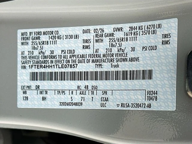 New 2026 Avalanche Ford XLT image 20