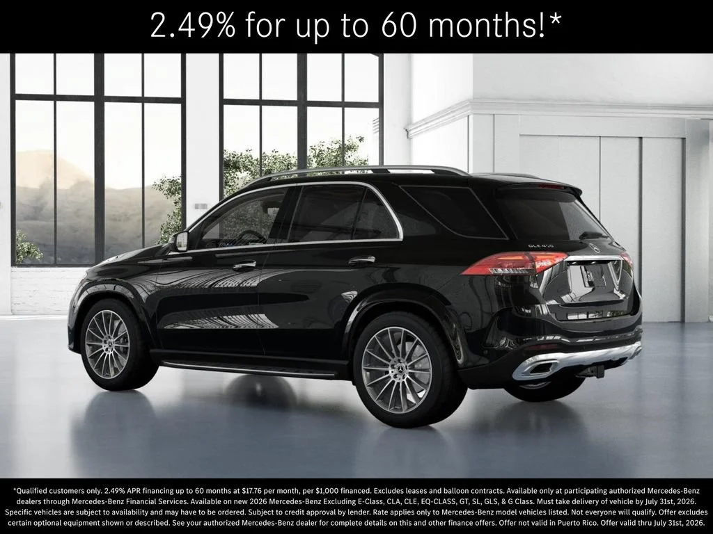 New 2026 Obsidian Black Metallic Mercedes-Benz GLE 450 image 72