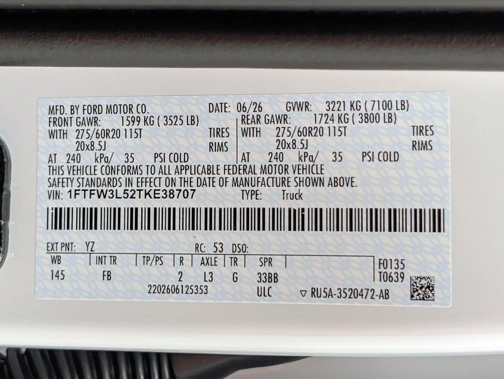 New 2026 Oxford White Ford XLT image 28
