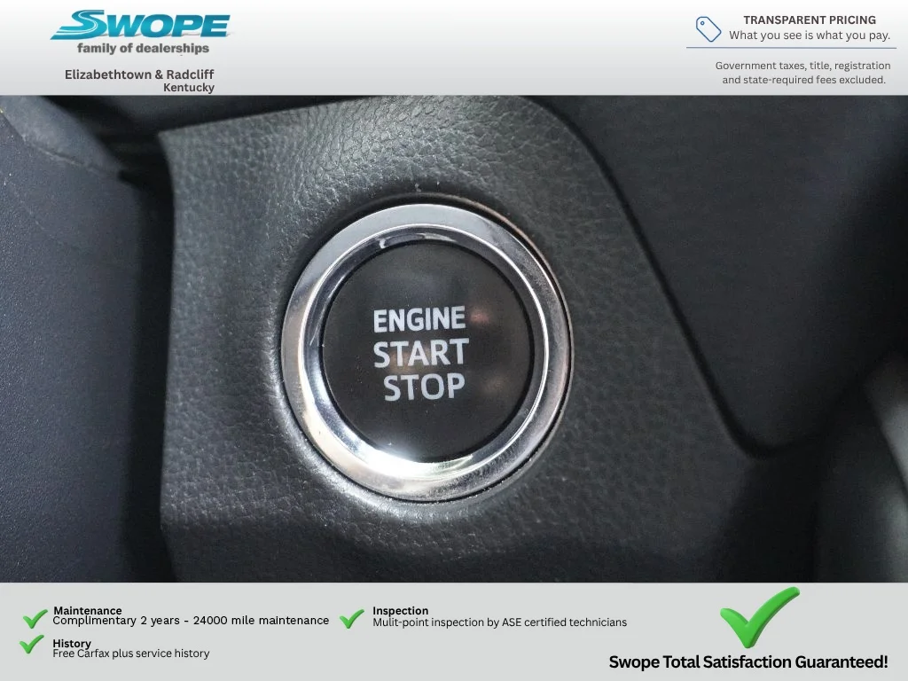 Used 2024 Midnight Black Metallic Toyota XLE image 20