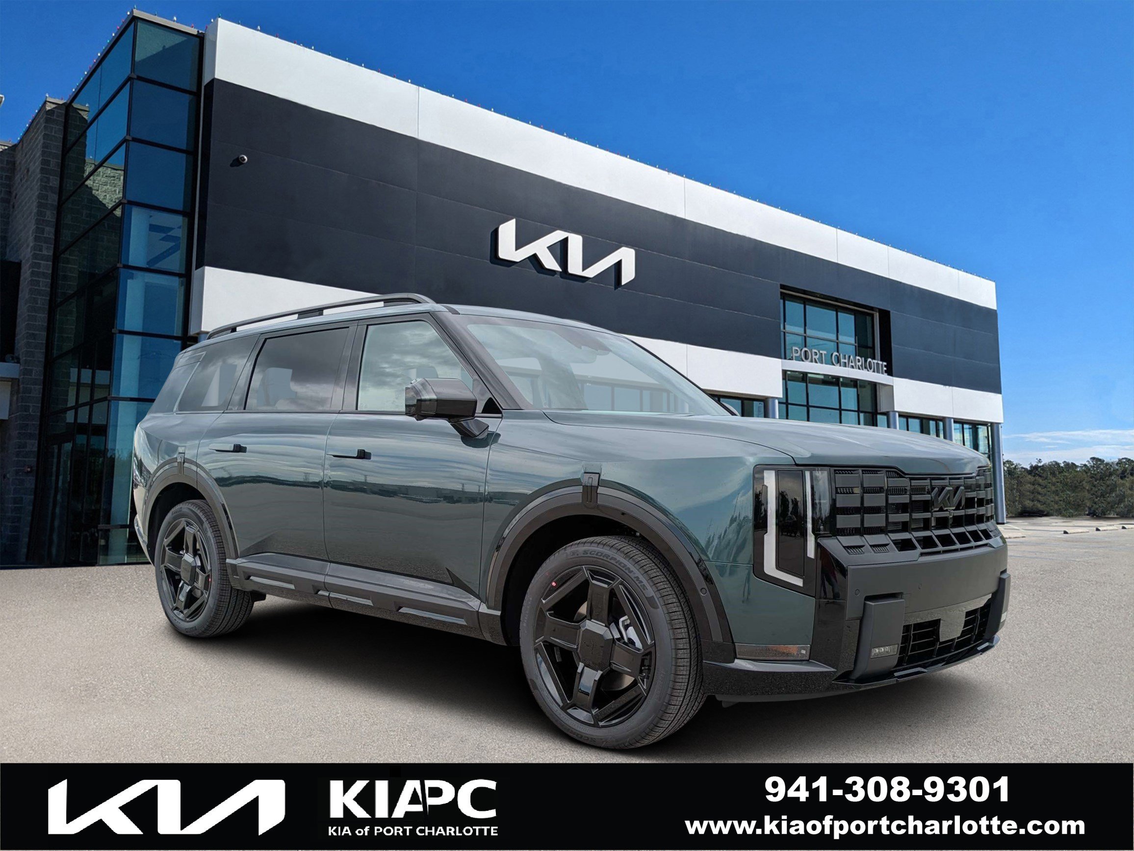New 2027 Black Jade Green Kia X-Line SX image 1