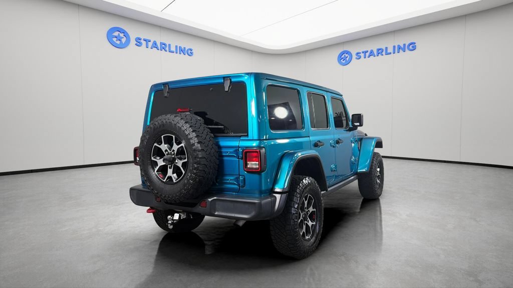 Used 2020 Teal Jeep Rubicon 4x4 image 8