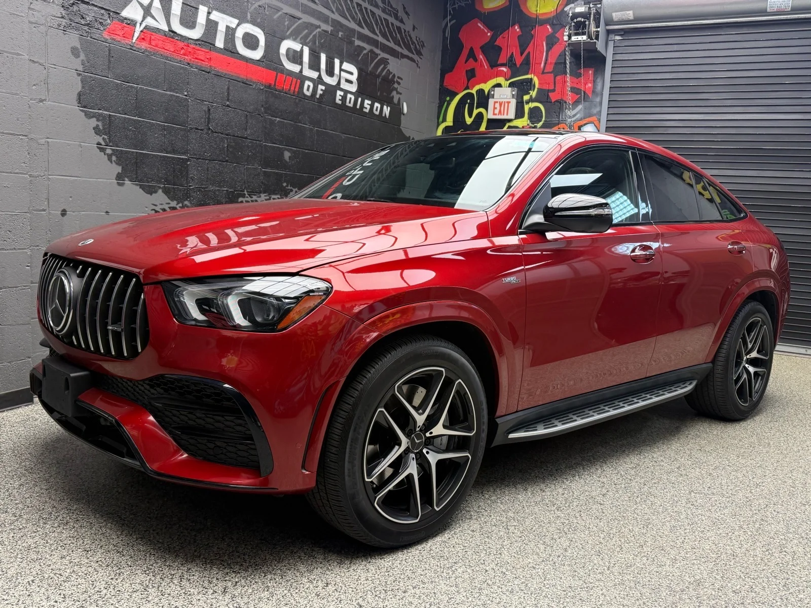 Used 2023 Manufaktur Cardinal Red Metallic (996) Mercedes-Benz GLE COUPE AMG 53 image 3