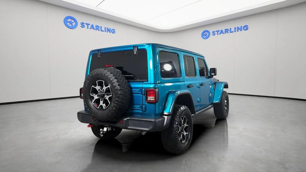 Used 2020 Teal Jeep Rubicon 4x4 image 8